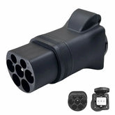 Type2 stik til 16A Schuko socket adapter, 16A 1 fase EV-adapter for at få strøm fra EV-ladningsstationen