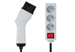 Køretøj til belastning (V2L) adapter til MG og BYD, elektrisk køretøjsafladningsadapter 16A Type 2 til Schuko stik med 5 meter kabel