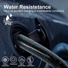 Coolladen 3.5KW~22KW Type 2 til TESLA EV oplader 5m PHEV EV opladningskabel , Kompatibel med TESLA