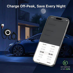 Coolladen Wallbox 11 kW med appstyring og RFID, Type 2 til CEE 16A 3-faset EV-lader, avanceret AC+DC fejlstrømsbeskyttelse (RCD Type B)