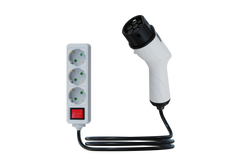 Køretøj til belastning (V2L) adapter til MG og BYD, elektrisk køretøjsafladningsadapter 16A Type 2 til Schuko stik med 5 meter kabel