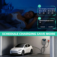 Coolladen 11kW/22kW stationær EV-vægboks-ladehub Type 2 – OCPP 1.6J smart styring, fler-kort RFID & appstyring, fast tilsluttet kommerciel & privat EVSE